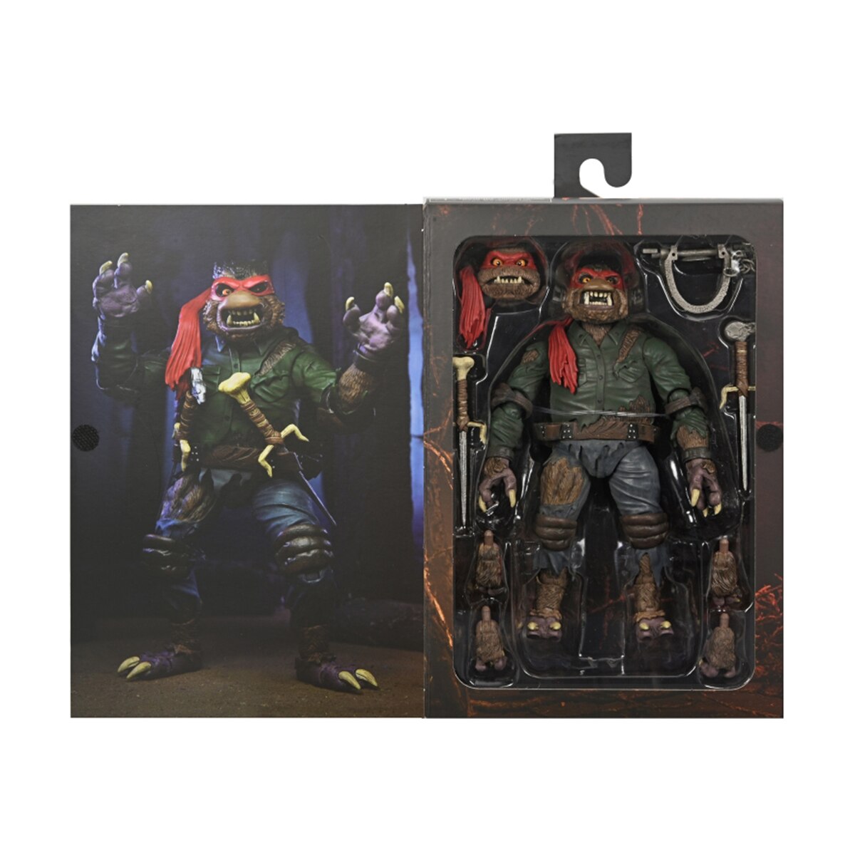 Raphael como um lobisomem das Tartarugas Ninja - 18 cm 10