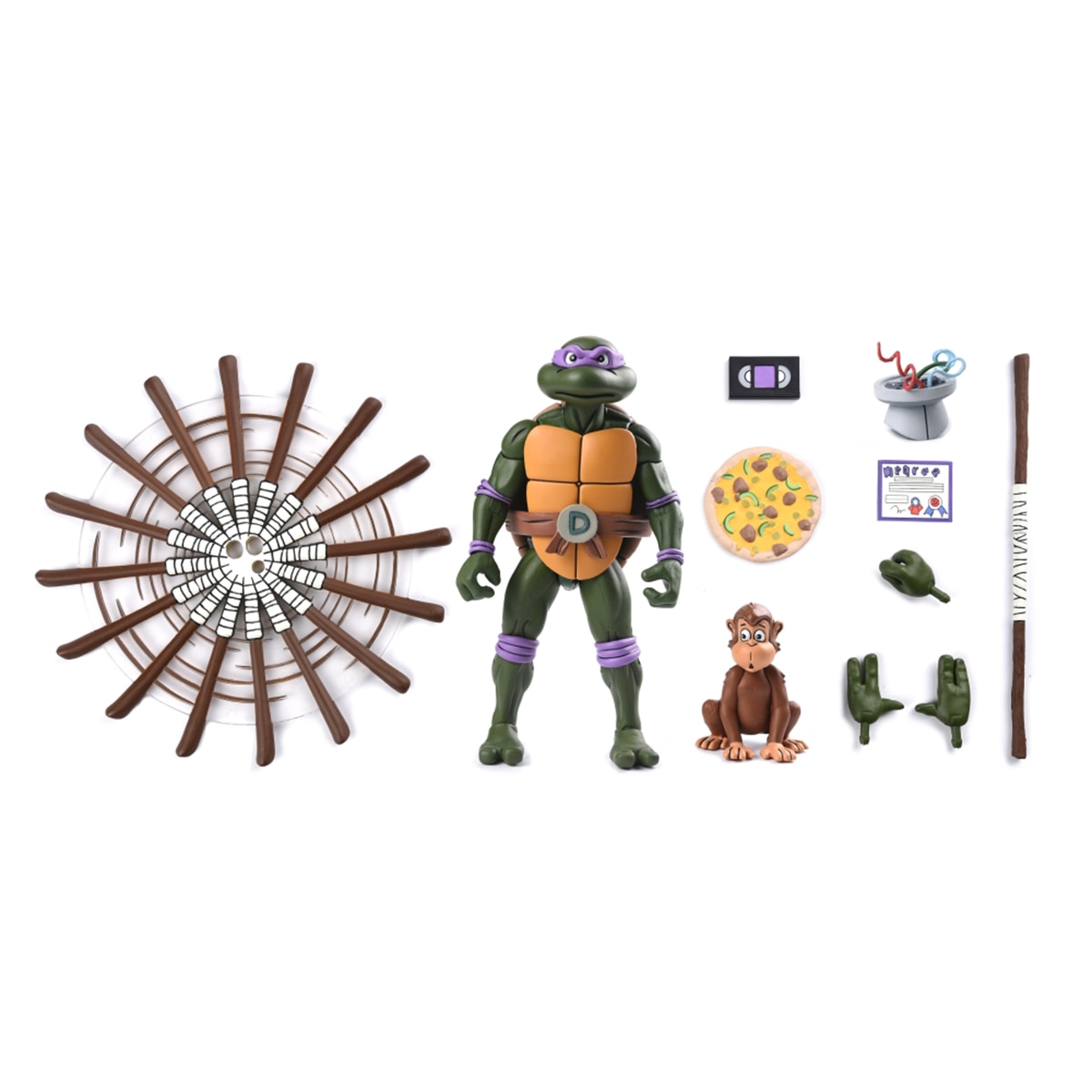 Donatello Tartarugas Ninja -  18cm 2
