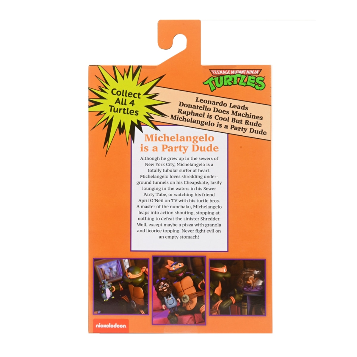 Michelangelo  Tartarugas Ninja - 18cm 11