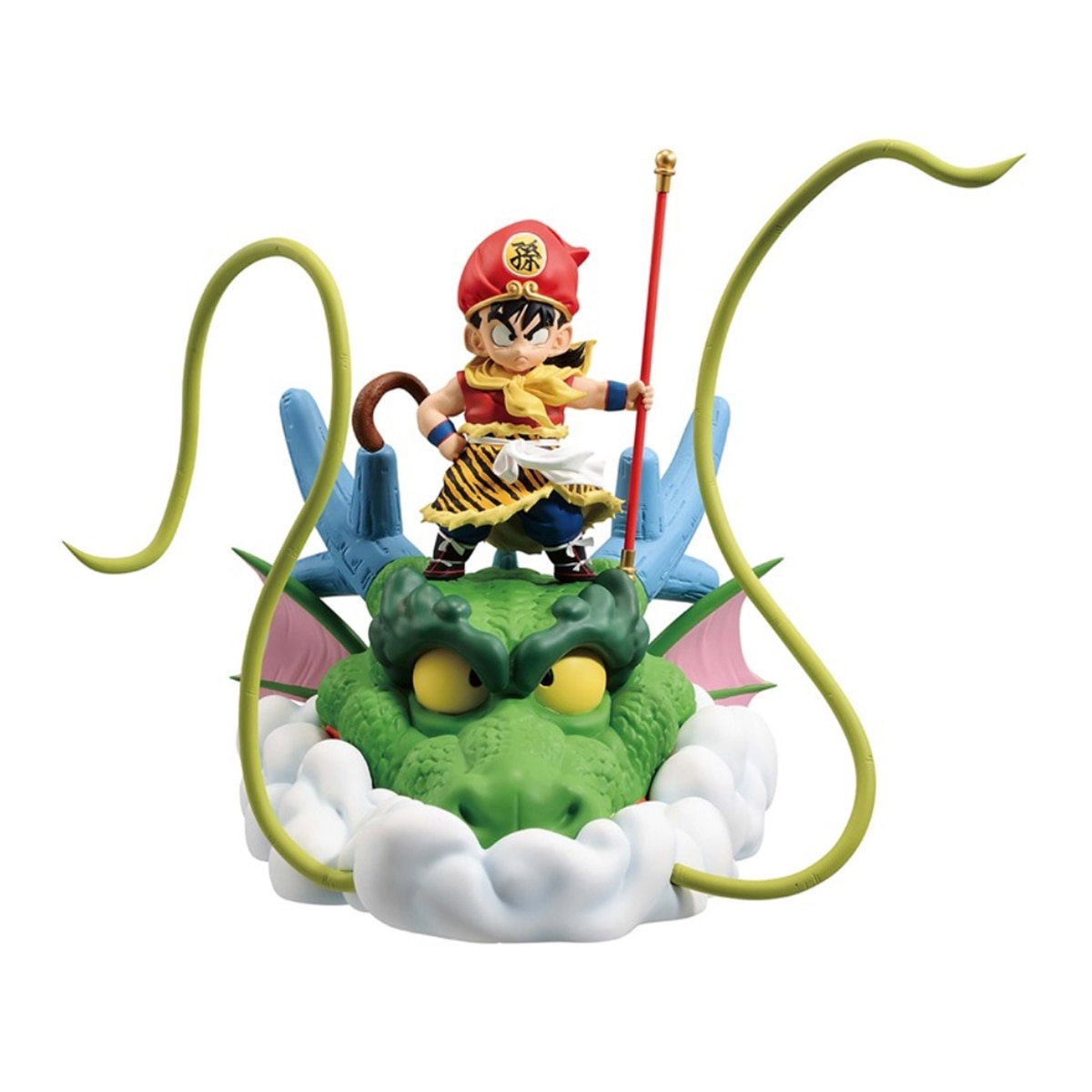 Estatua 18 cm Gohan sobre Shenron Dragon Ball 1