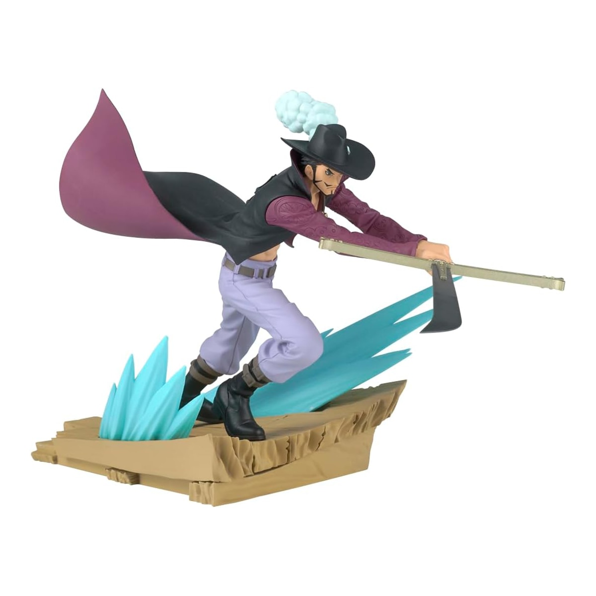 Estatua 12 cm Dracule Mihawk One Piece Banpresto 1