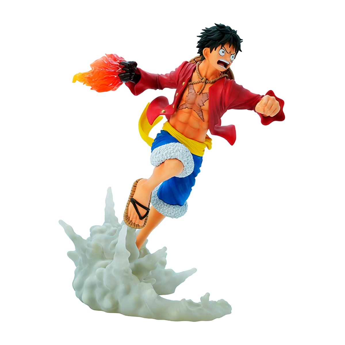 Imagem 0 de Figura 24 cm Luffy Gomu No Red Hawk One Piece Abysse Corp