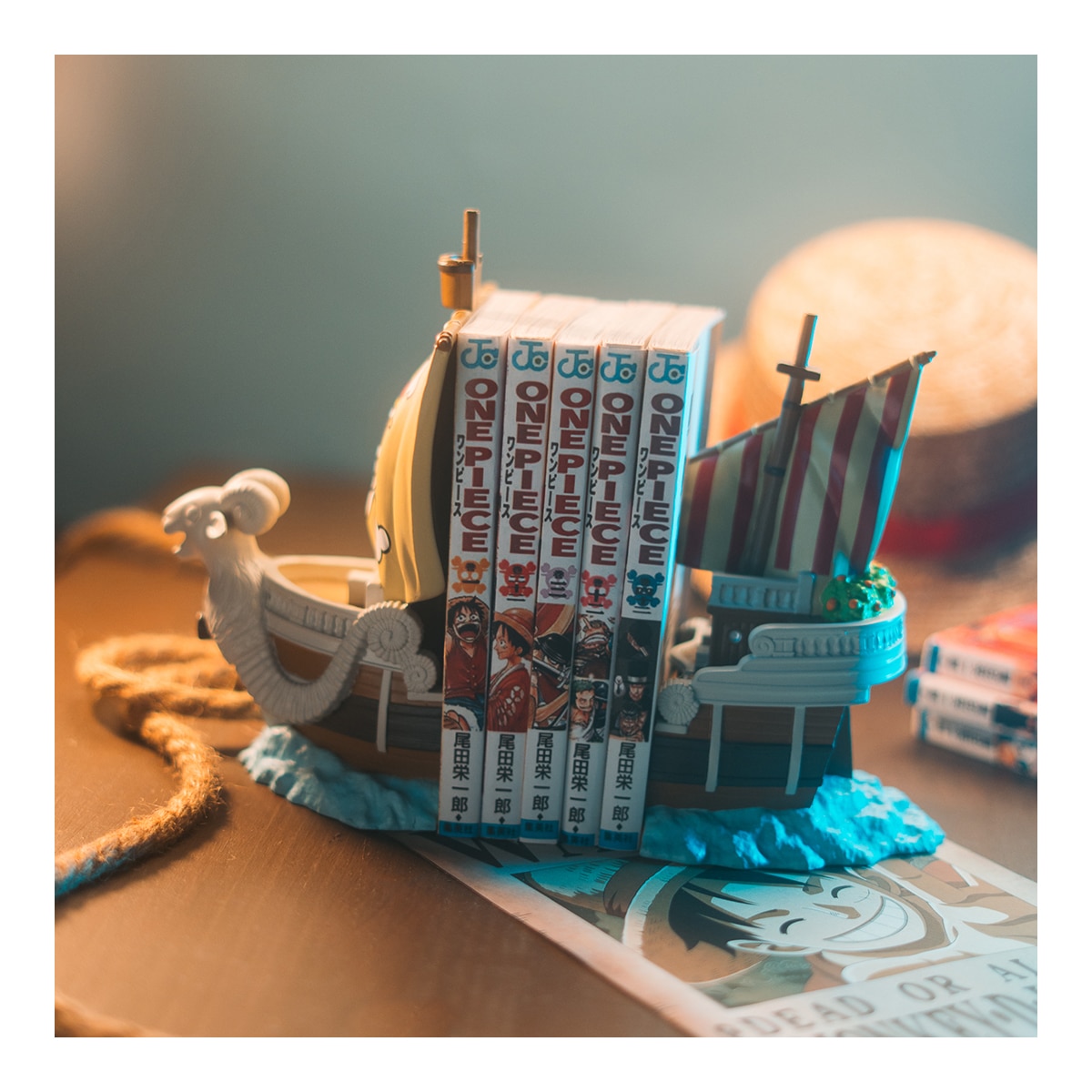 Going Merry One Piece Grupo Erik Bookends 5