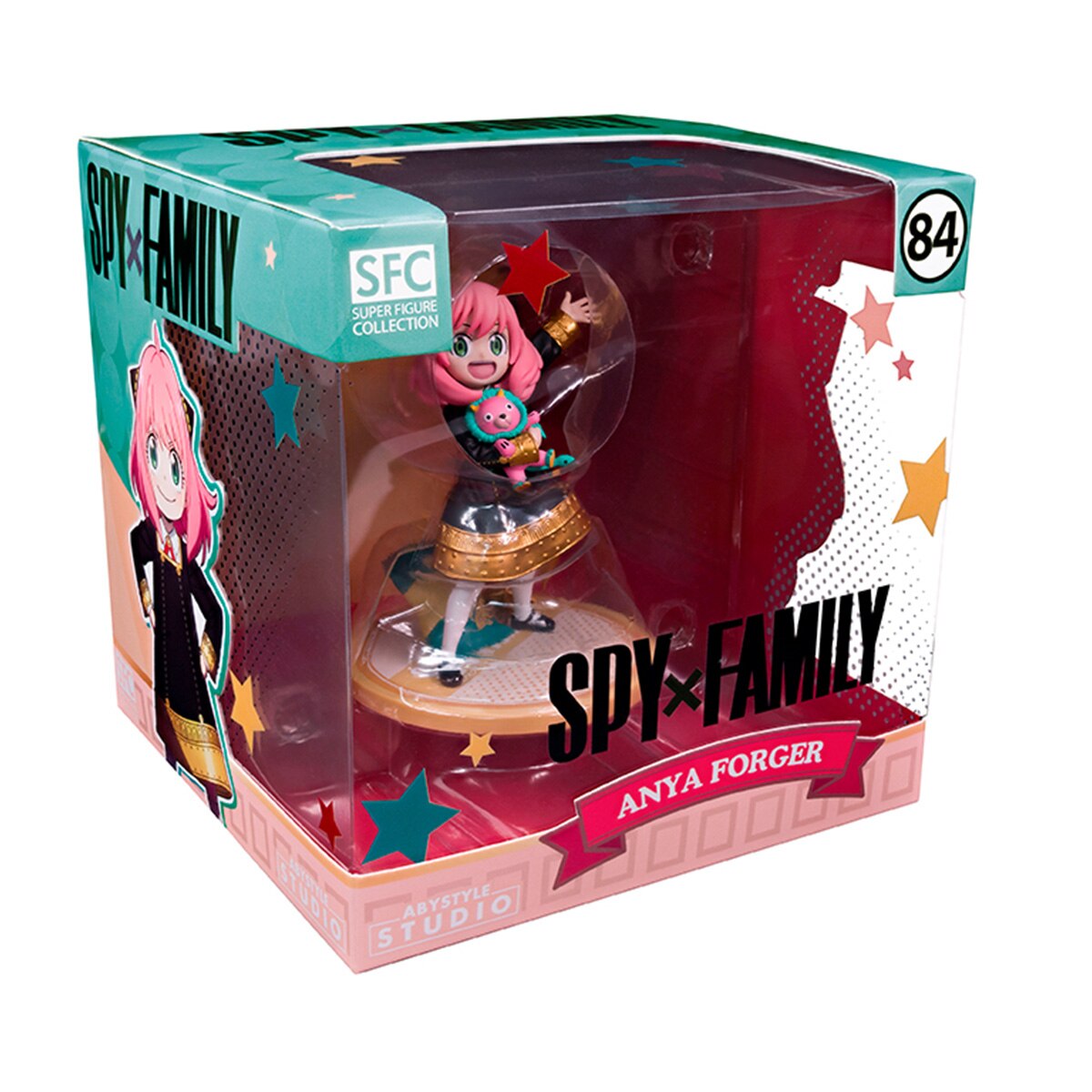 Figura Anya Forger Spy X Family Abysse Corp 10 cm Rosa-2
