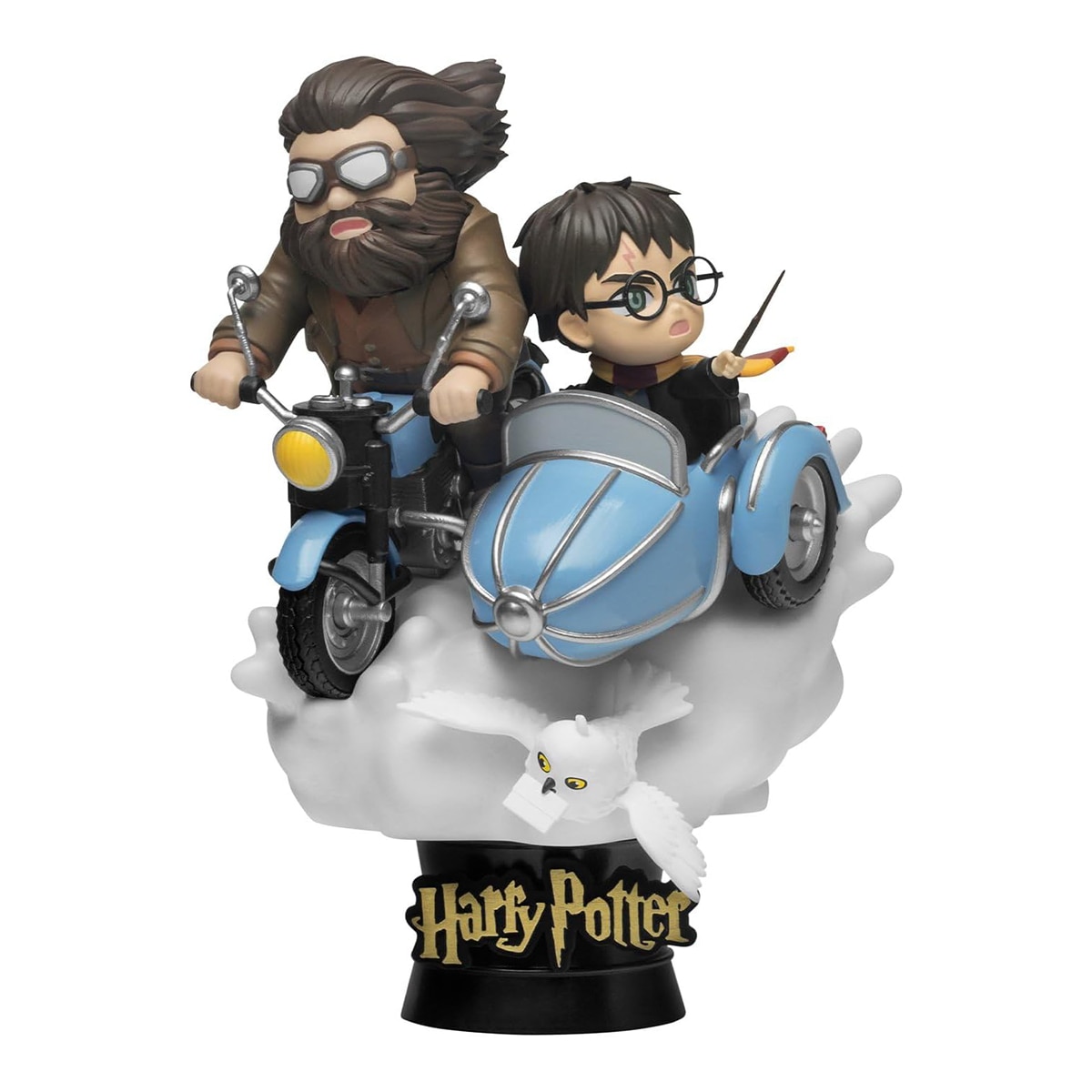 Imagem 0 de Estatua Harry y Hagrid en Moto Est. 15 cm Harry Potter Beast Kingdom