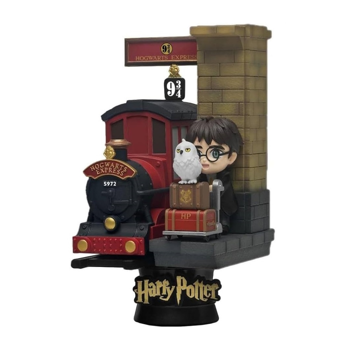 Imagem 0 de Estatua Harry & Hogwarts Express Est. 15 cm Harry Potter Beast Kingdom
