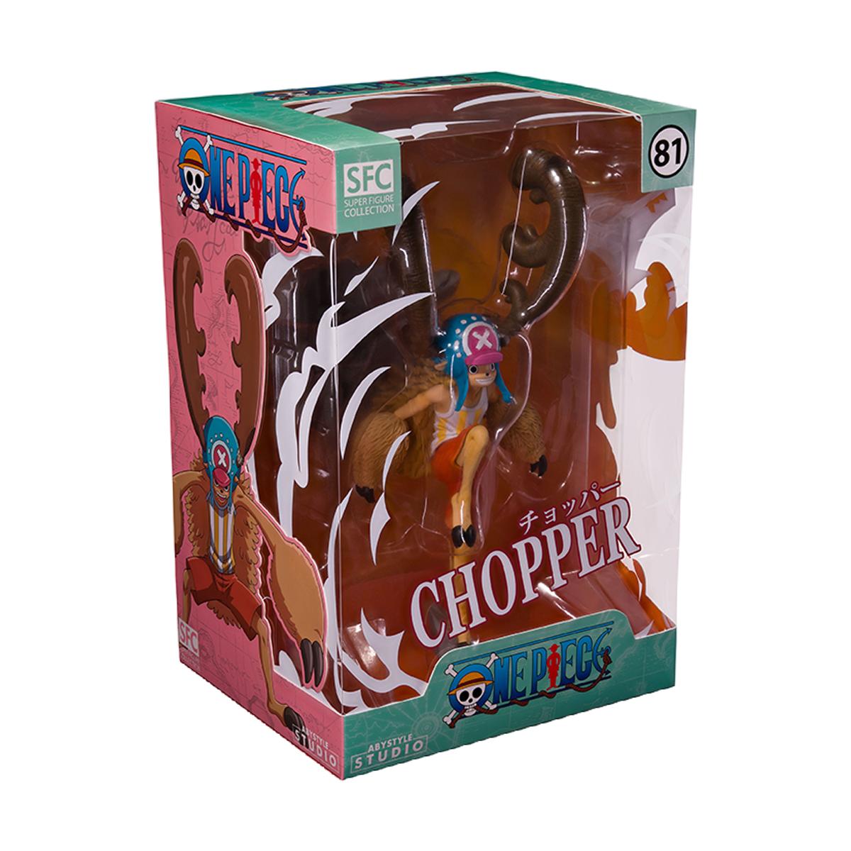 Figura One Piece Abysse "Chopper" Castanho-5