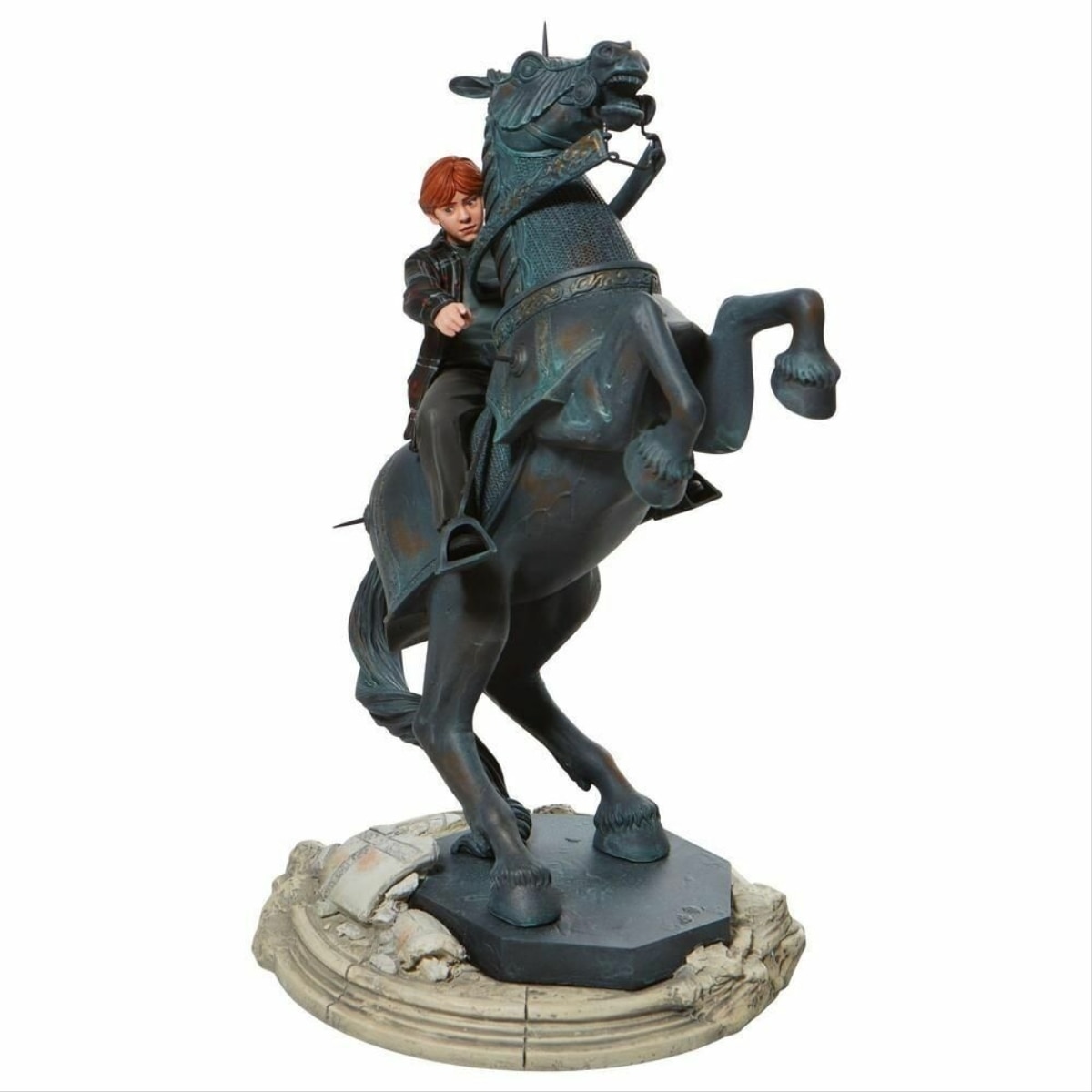Figura Ron com Cavalo 32 cm Harry Potter A Pedra Filosofal 2