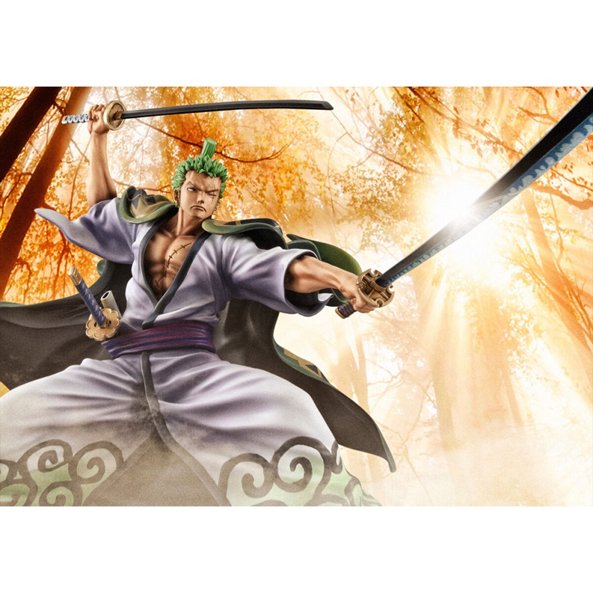 Figura 22 cm Zoro Pose Combate One Piece  Extended 6