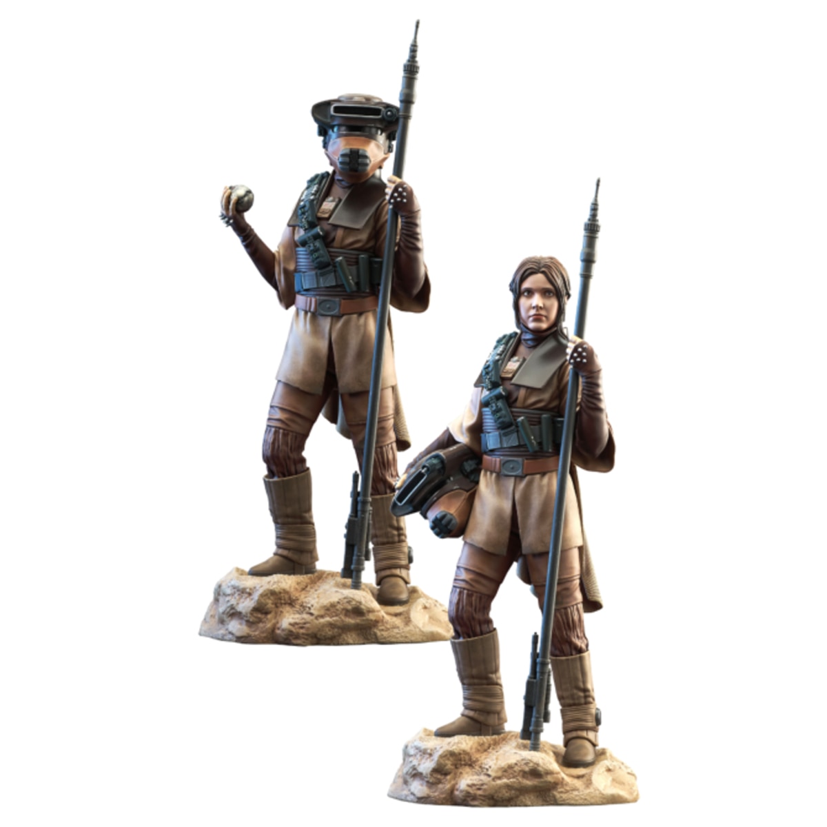Figura 25 cm Leia Disfraz Boussh Star Wars El Retorno Del Jedi 2