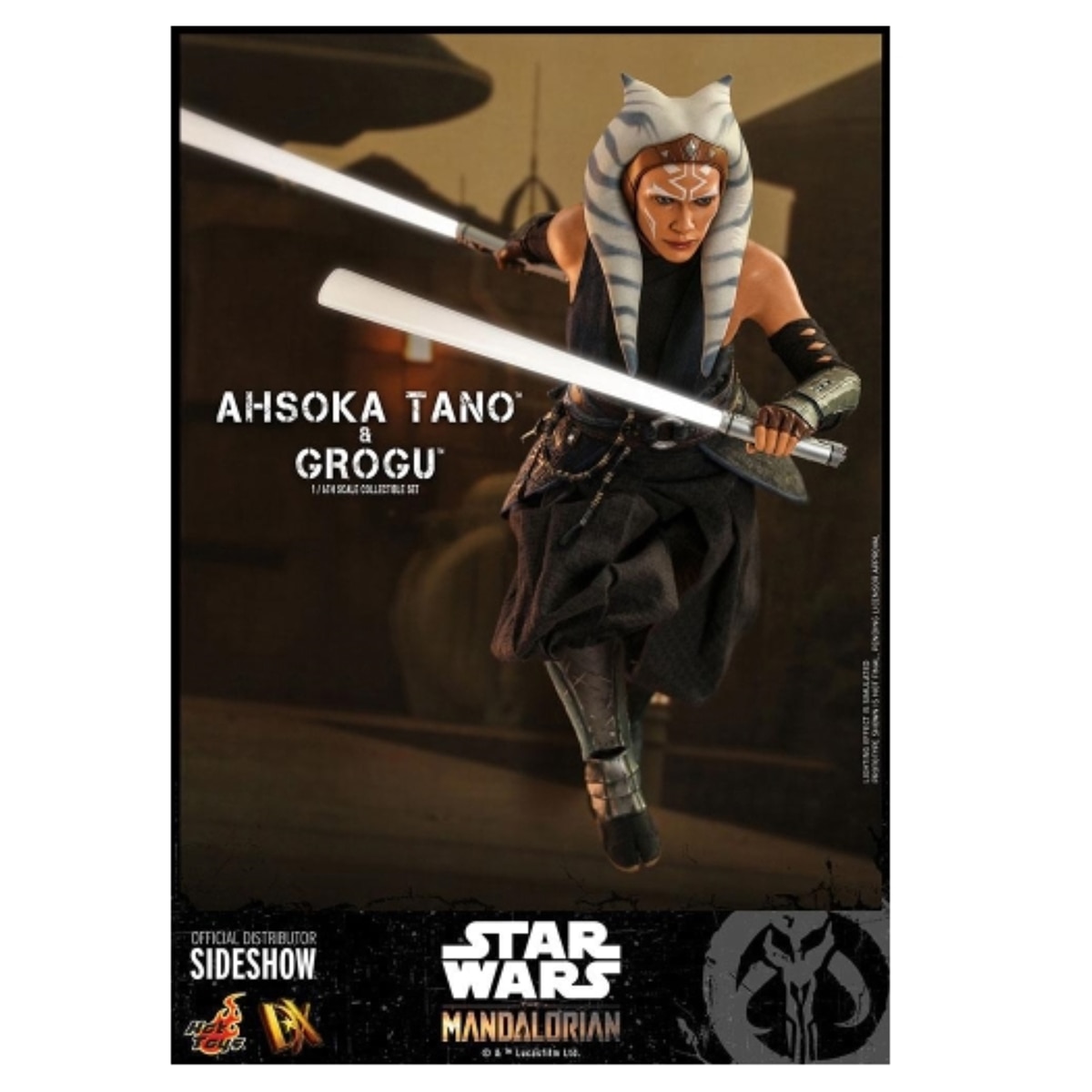 Figura 29 cm Ahsoka e Grogu Star Wars The Mandalorian 4