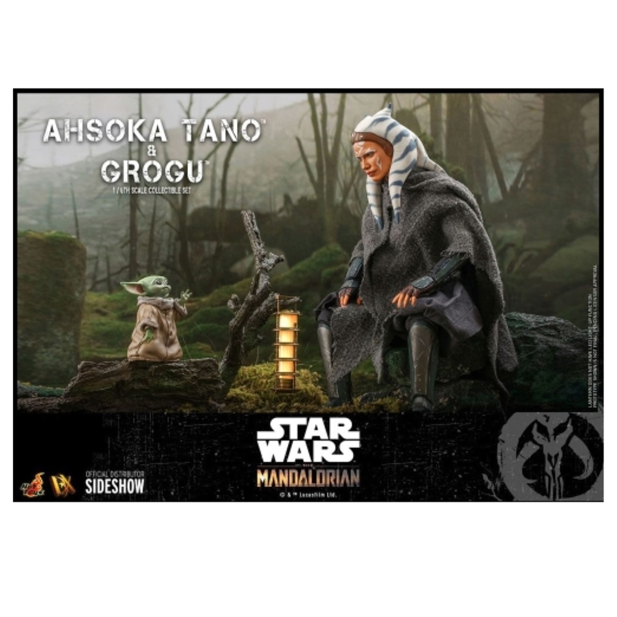 Figura 29 cm Ahsoka e Grogu Star Wars The Mandalorian 6
