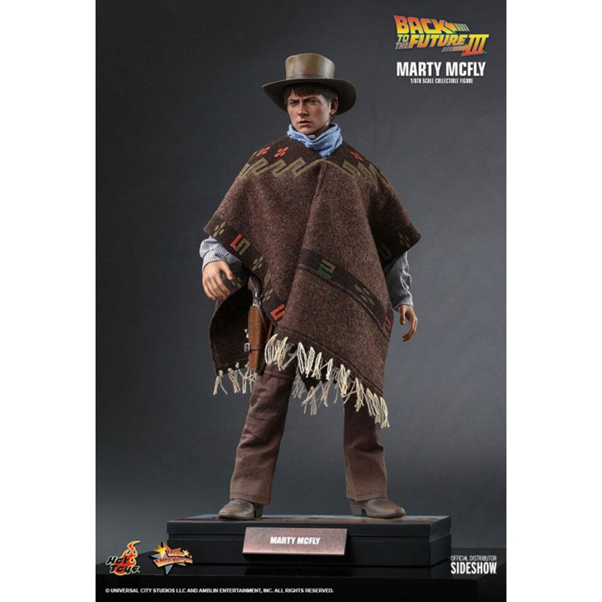Figura de axxión 28 cm Marty McFly Regreso al futuro III Hot Toys 2