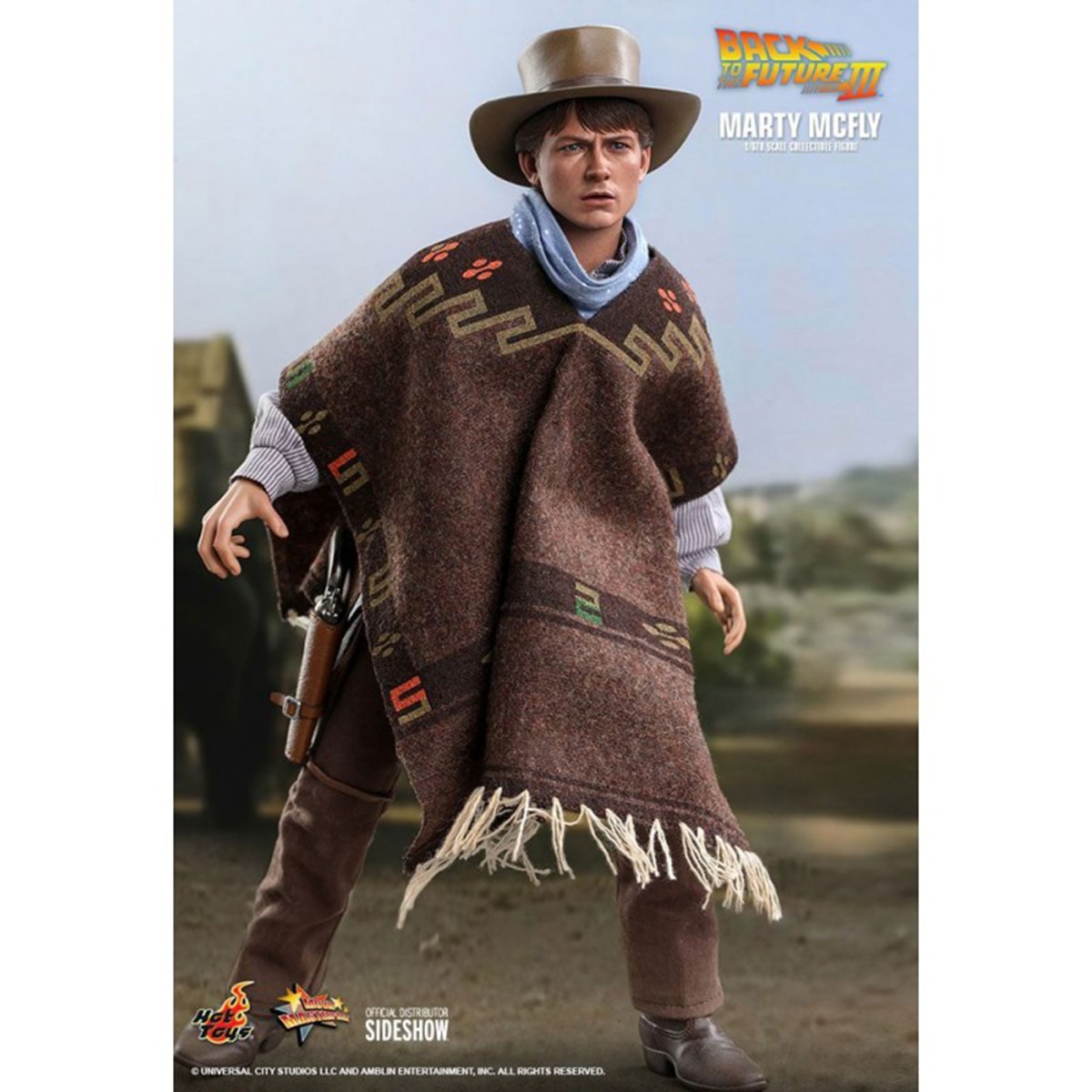 Figura de axxión 28 cm Marty McFly Regreso al futuro III Hot Toys 5