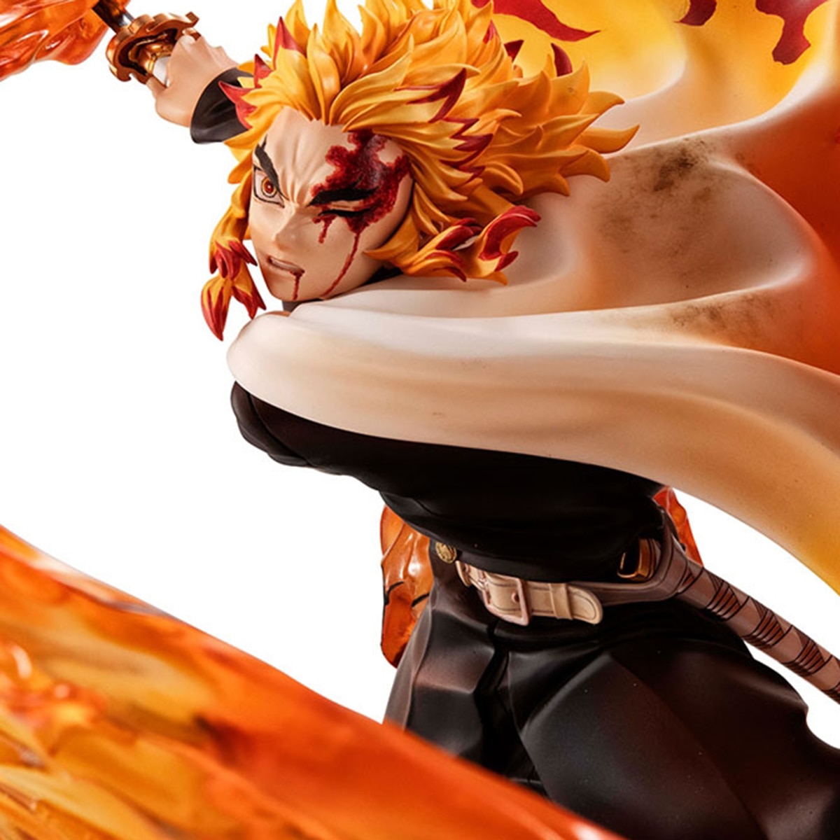 Estatua 24 cm Kyojuro Fuego Demon Slayer Banpresto 7