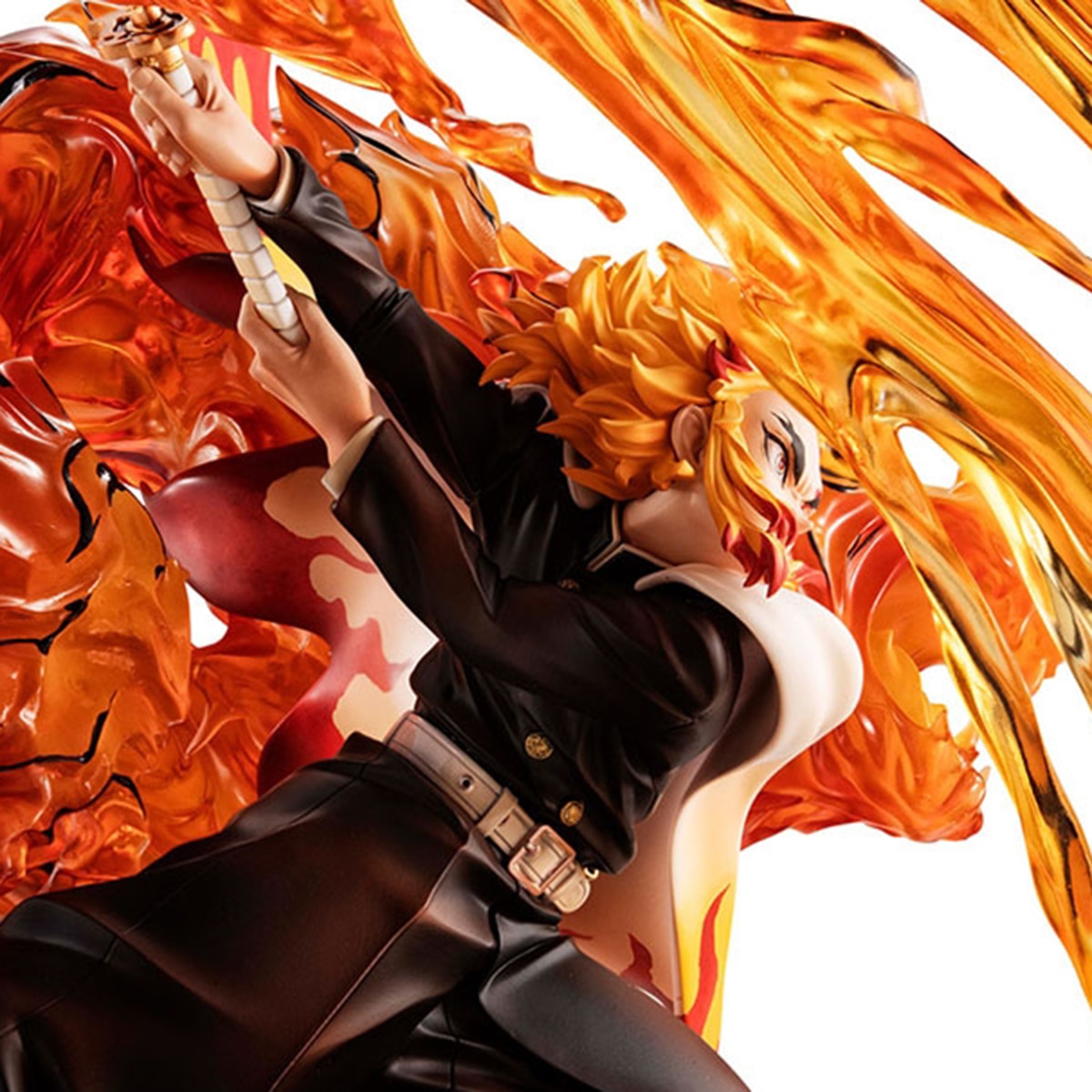Estatua 24 cm Kyojuro Fuego Demon Slayer Banpresto 8