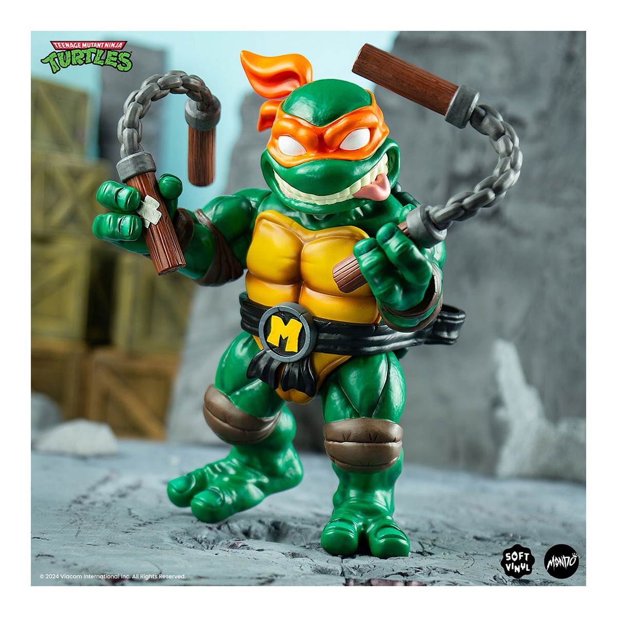 Figura Michelangelo Mondo 37 cm Tartarugas Ninja Funko 2