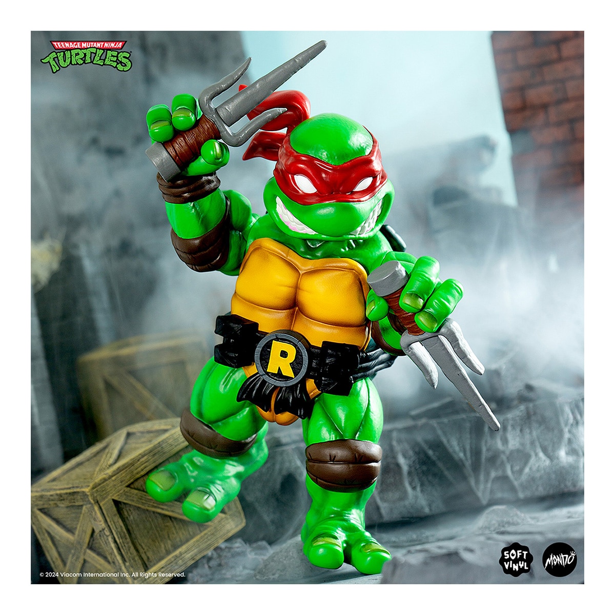 Figura Raphael Mondo 37 cm Tartarugas Ninja Funko 2