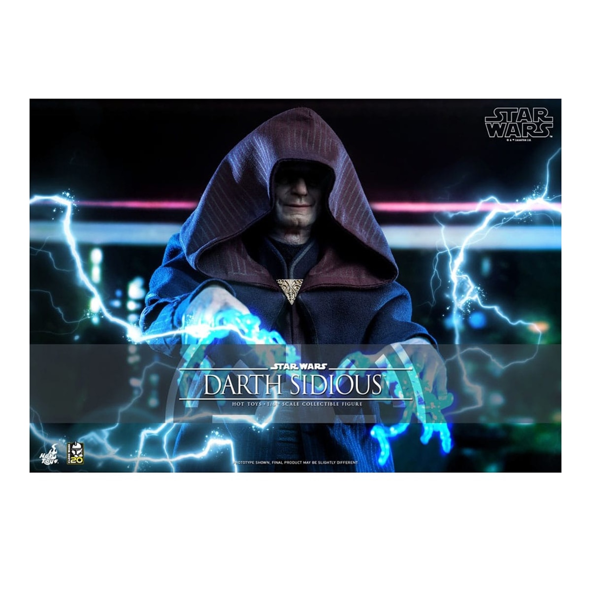 Darth Sidious Figura 29 cm Star Wars Castanho-2
