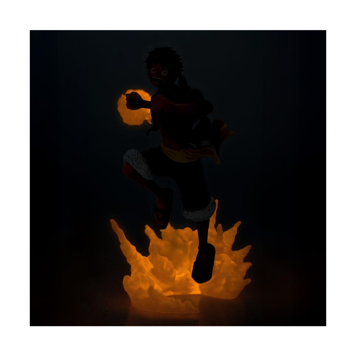 Imagen 3 de Figura Luffy brilla oscuridad 24 cm One Piece Abystyle Studio Rojo