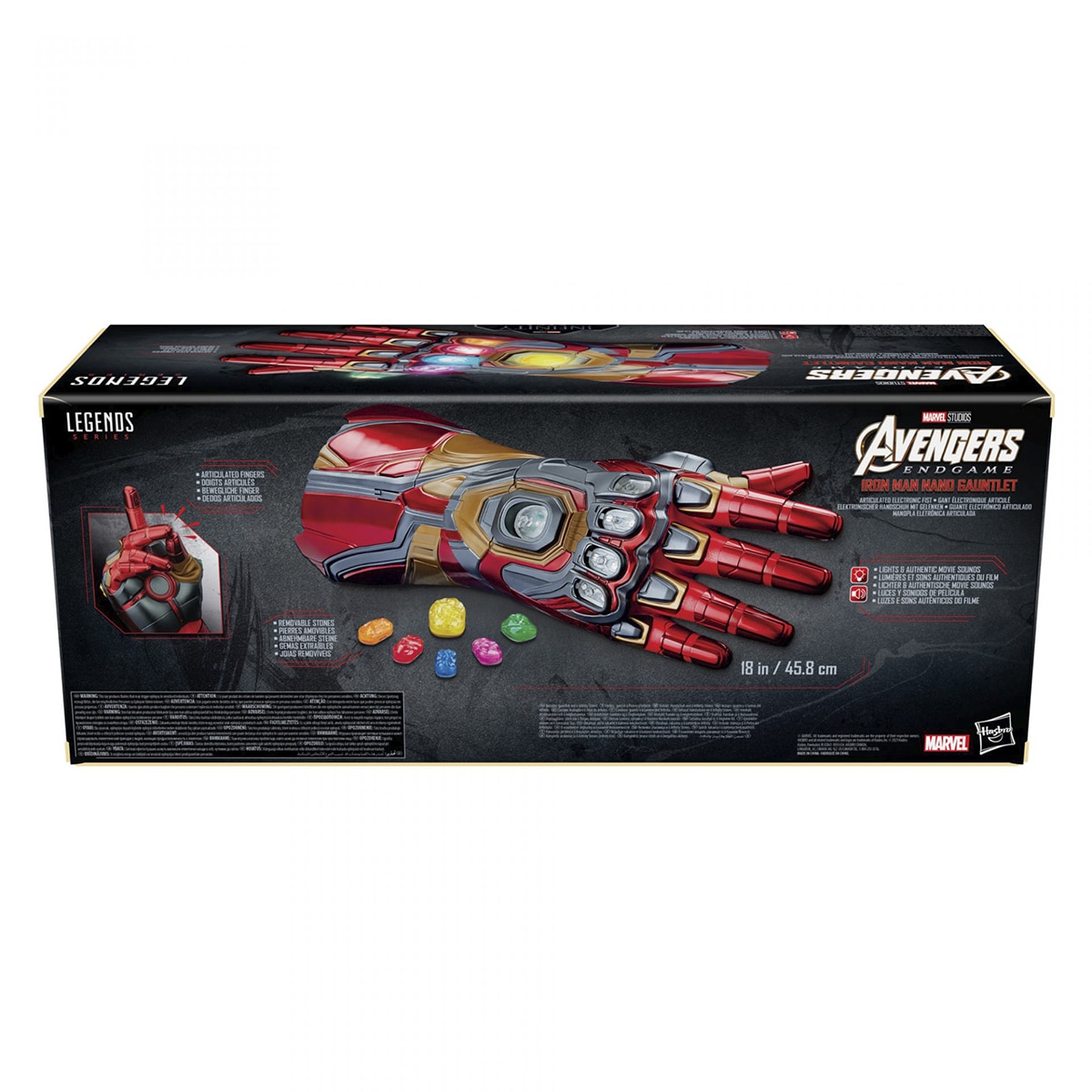 Réplica Marvel Os Vingadores: Endgame Nano Guantelet Iron Man 8