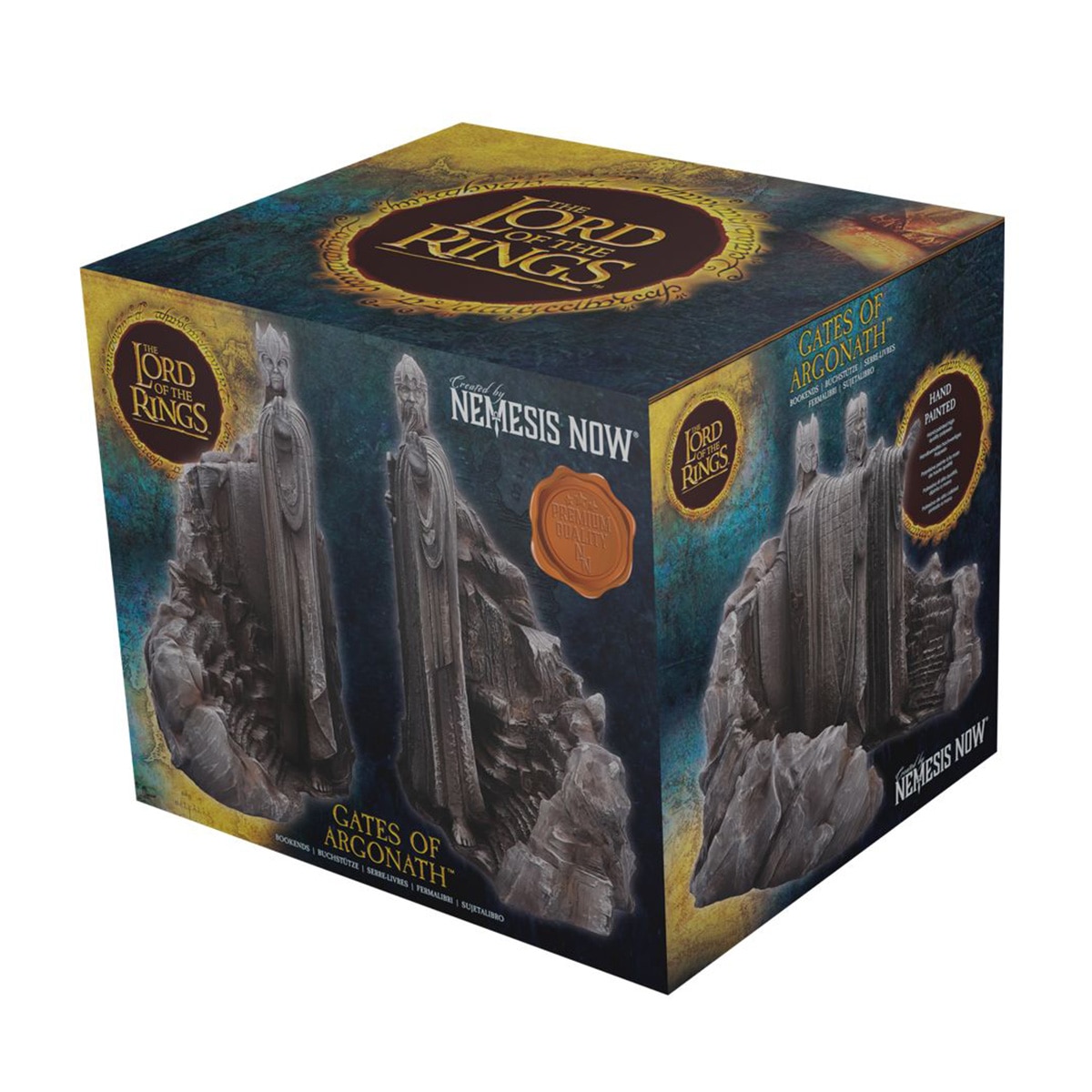 Suporte para Livros Argonaths O Senhor dos Aneis Nemesis Now Cinzento-4