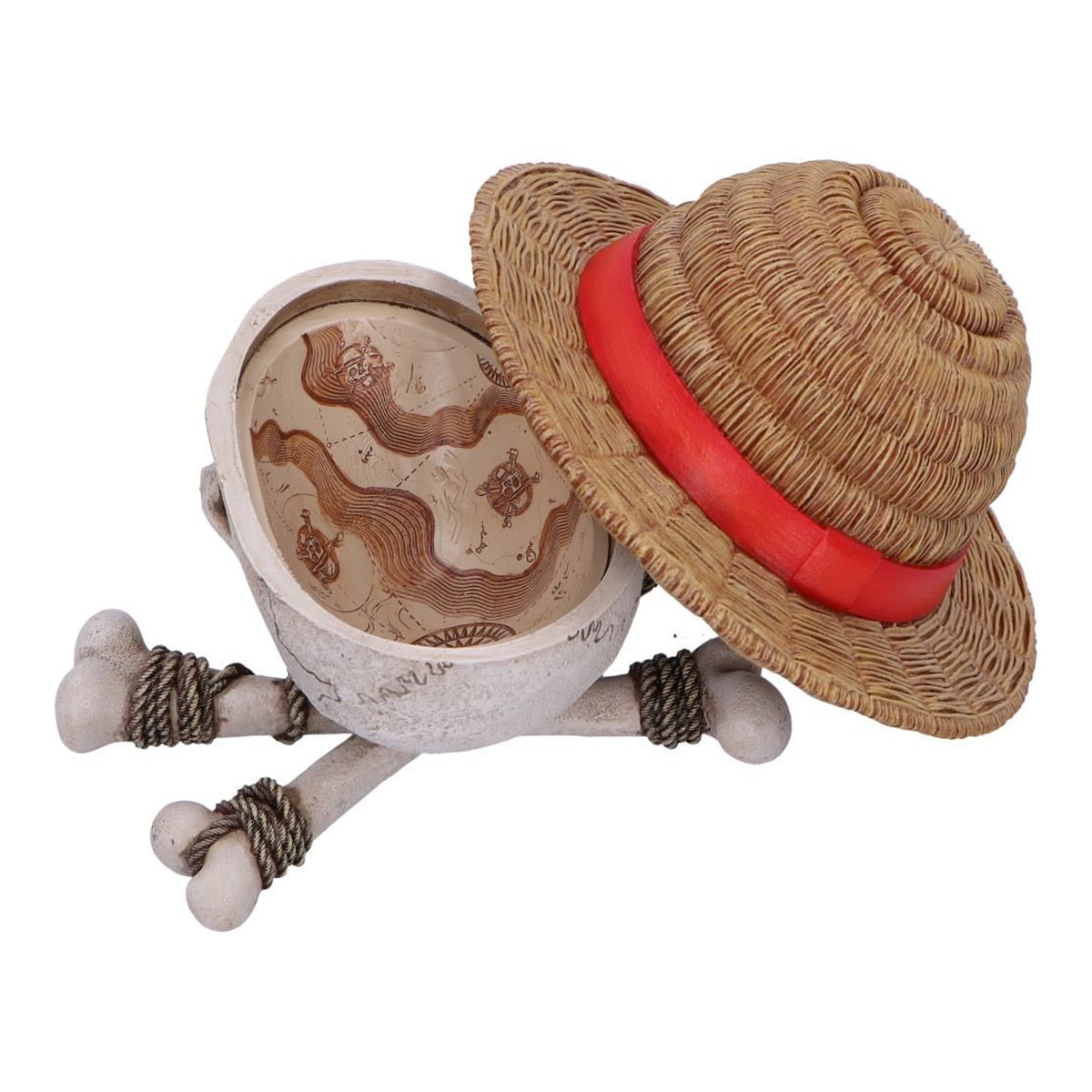 Caixa Caveira One Piece One Piece Nemesis Now Castanho-2
