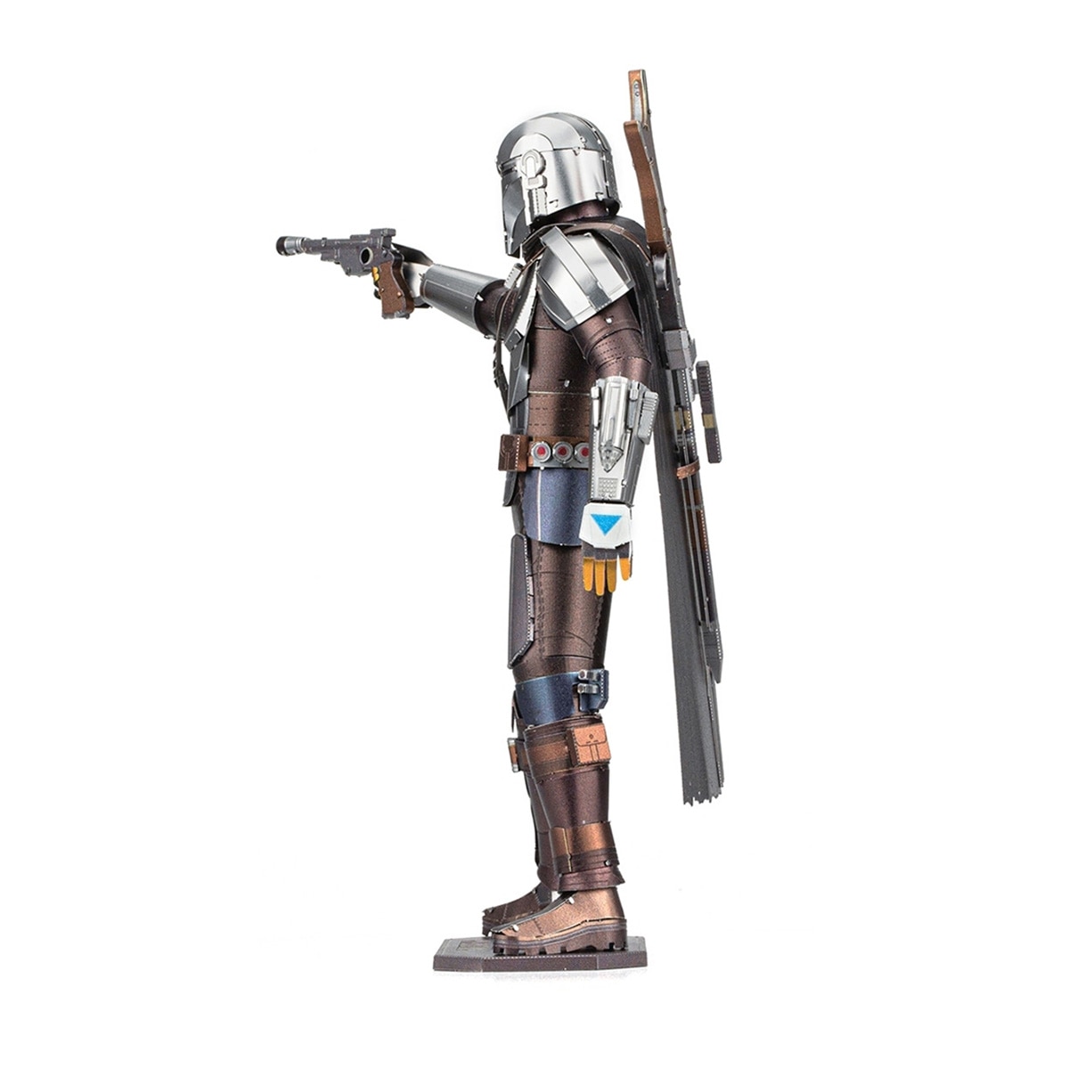Figura Metal Earth The Mandalorian Star Wars Preto-3