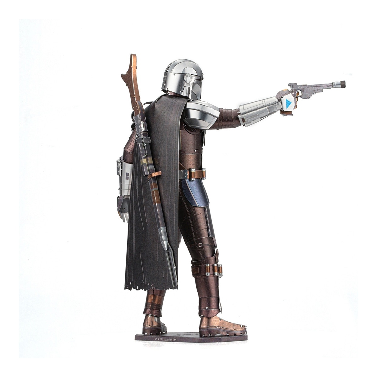 Figura Metal Earth The Mandalorian Star Wars Preto-5