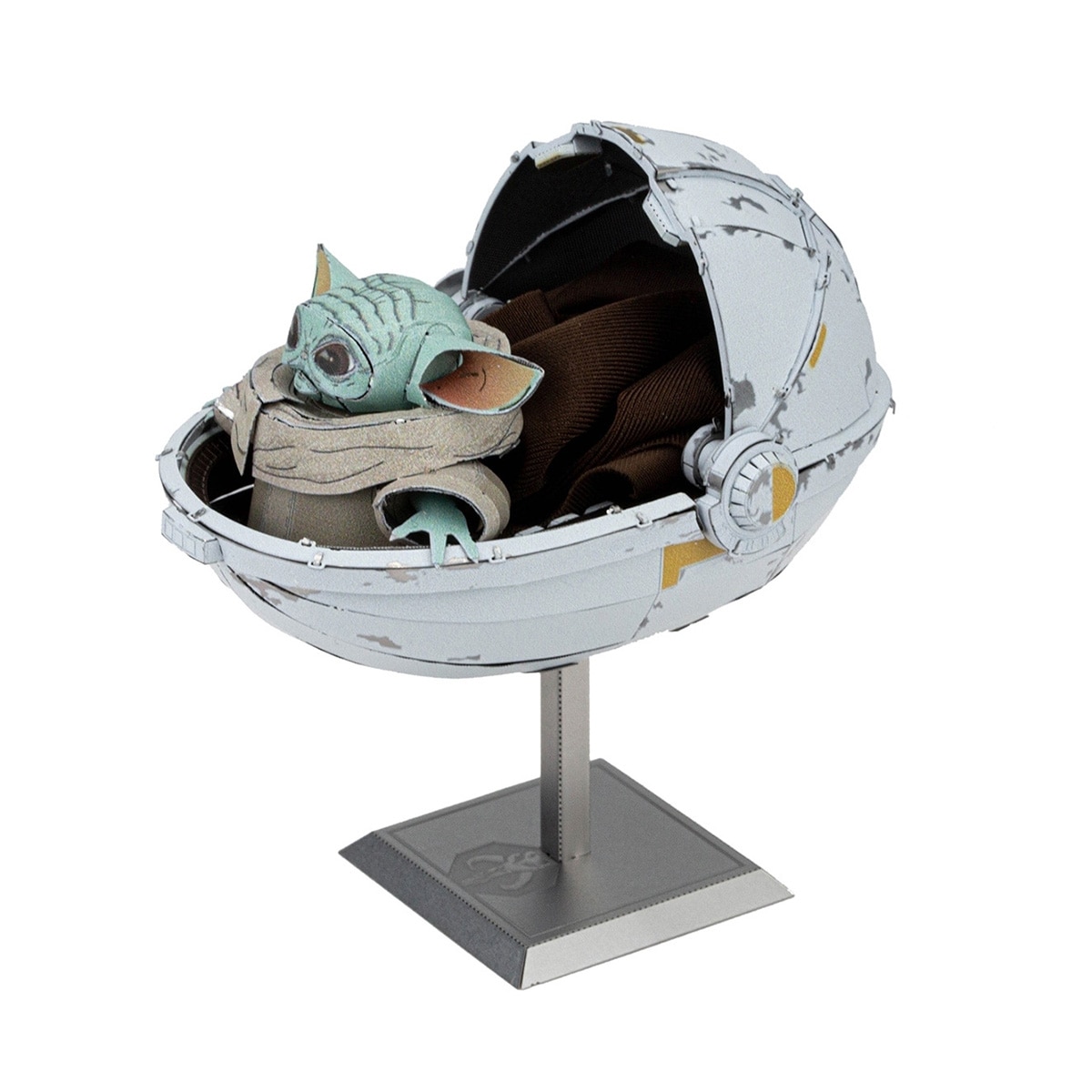 Figura Metal Earth The Child Star Wars Preto-6