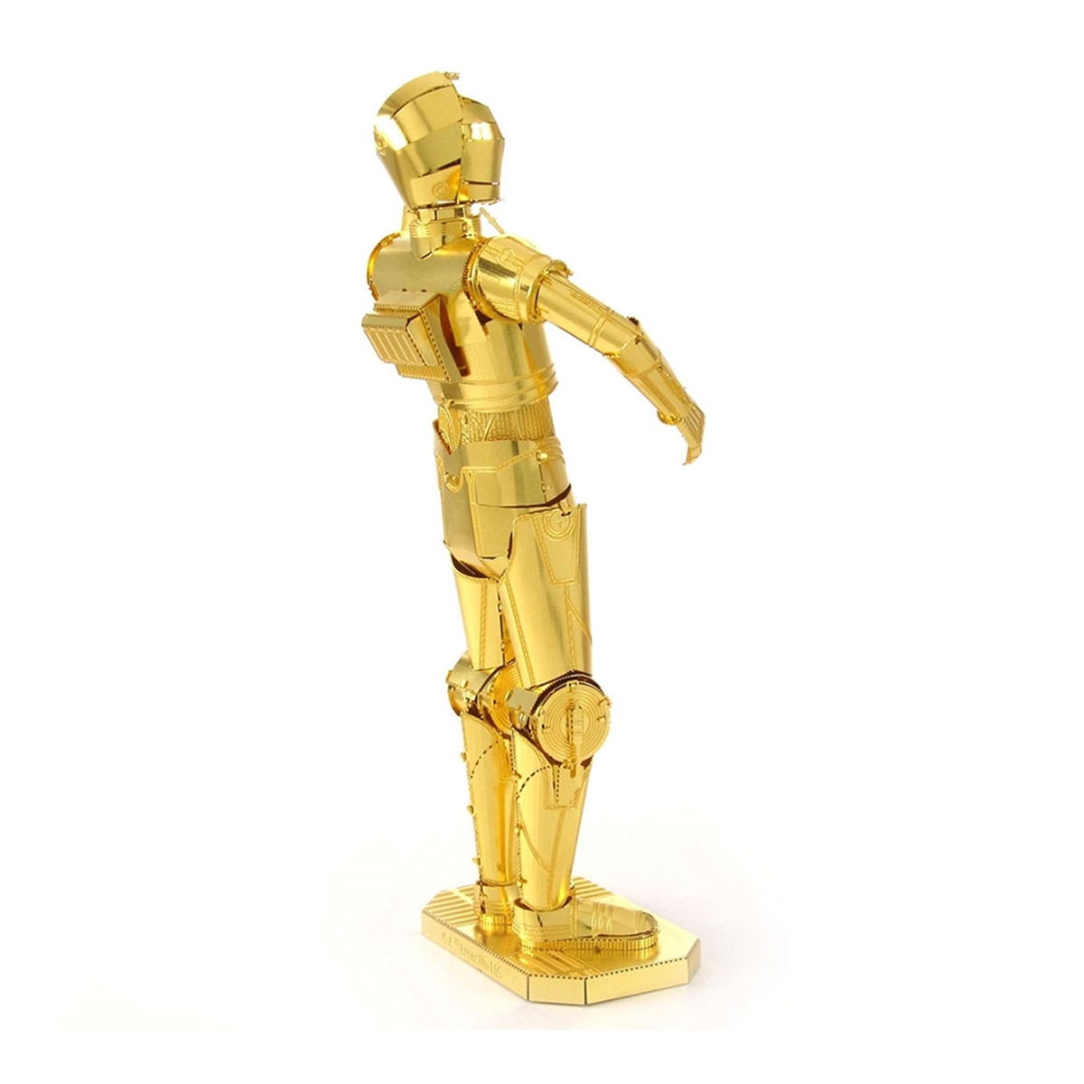 Figura Metal Earth C3-PO Star Wars Preto-3