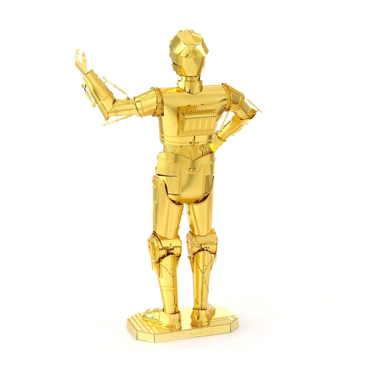Figura Metal Earth C3-PO Star Wars Preto-4