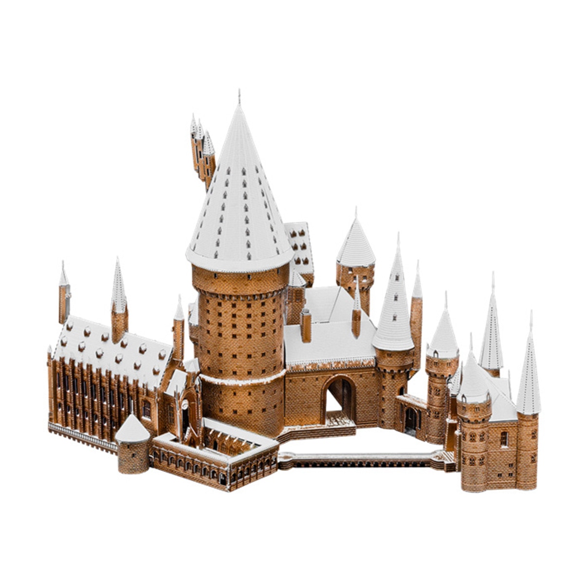 Imagem 0 de Figura Metal Earth Hogwarts In Snow Harry Potter