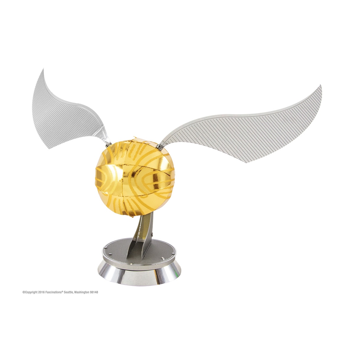 Figura Metal Earth Golden Snitch Harry Potter Preto-2