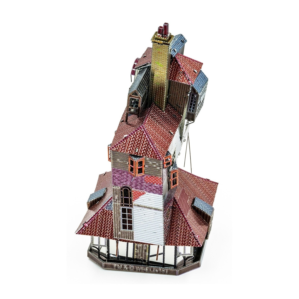 Figura Metal Earth The Burrow Color Harry Potter Preto-5