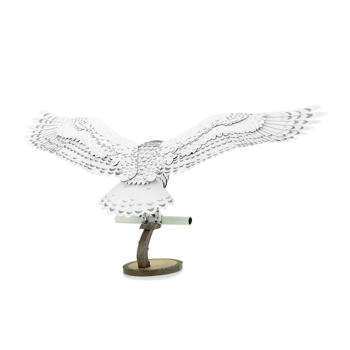 Figura Metal Earth Hedwig Harry Potter Preto-2