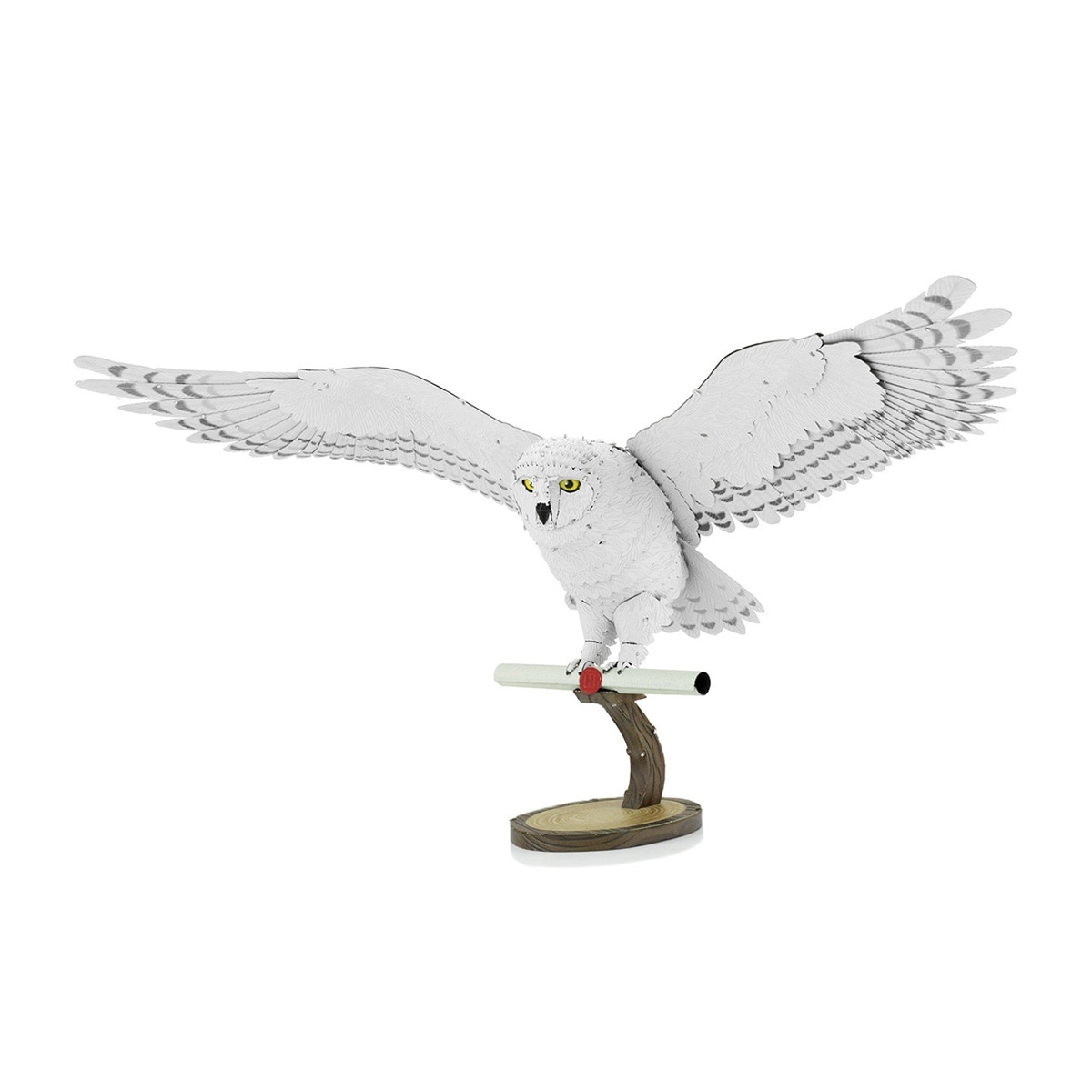 Figura Metal Earth Hedwig Harry Potter Preto-4