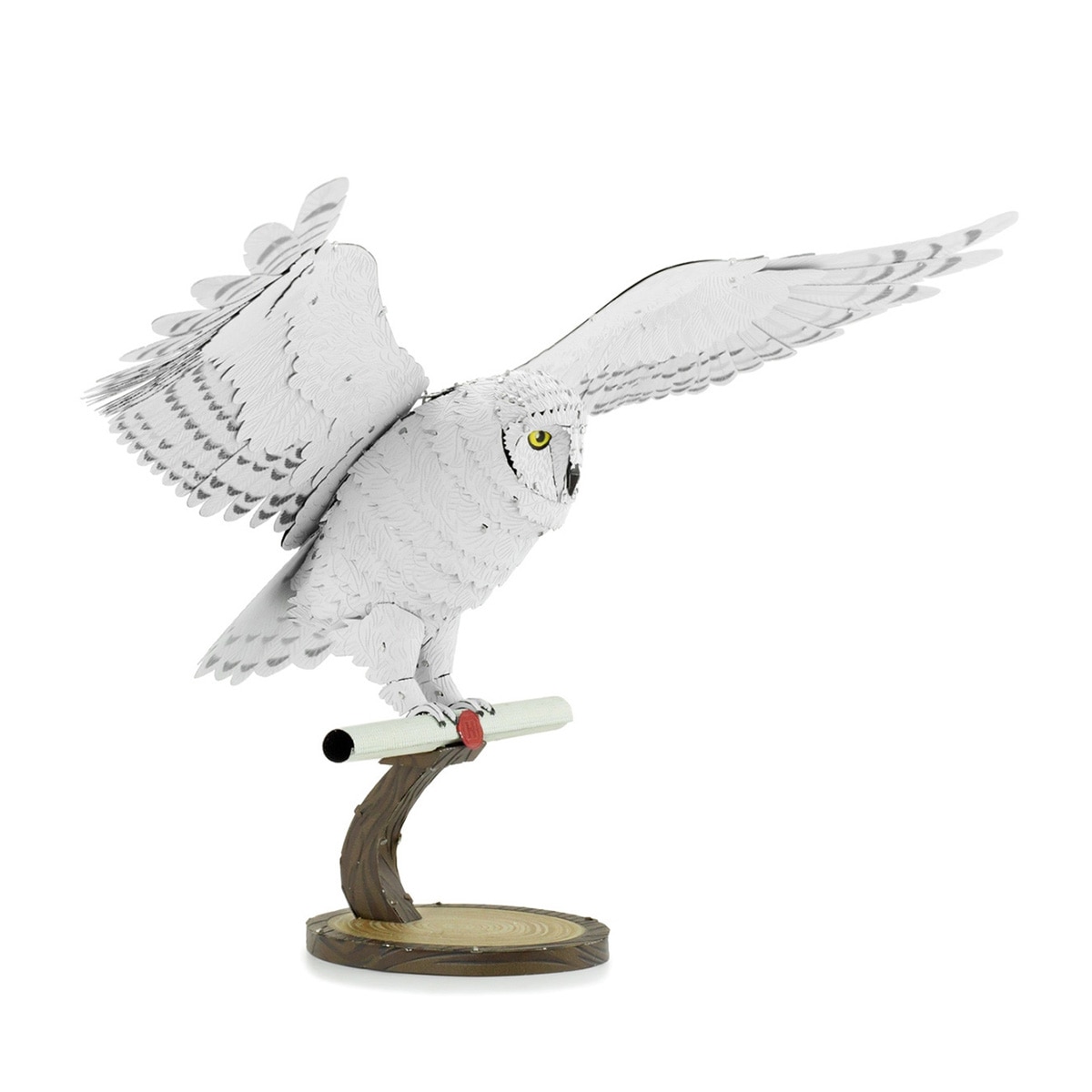 Figura Metal Earth Hedwig Harry Potter Preto-6