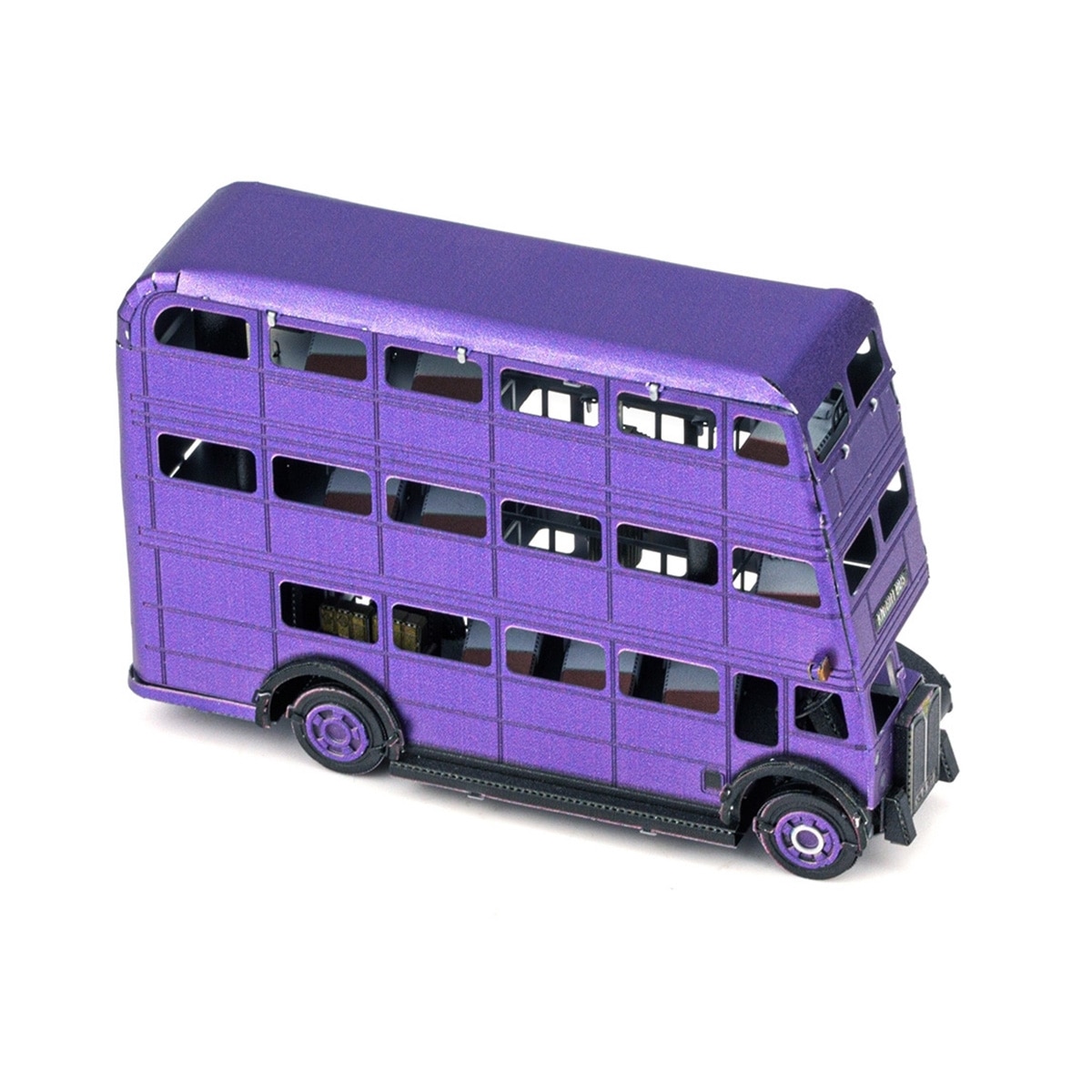 Figura Metal Earth Knight Bus Harry Potter Preto-6