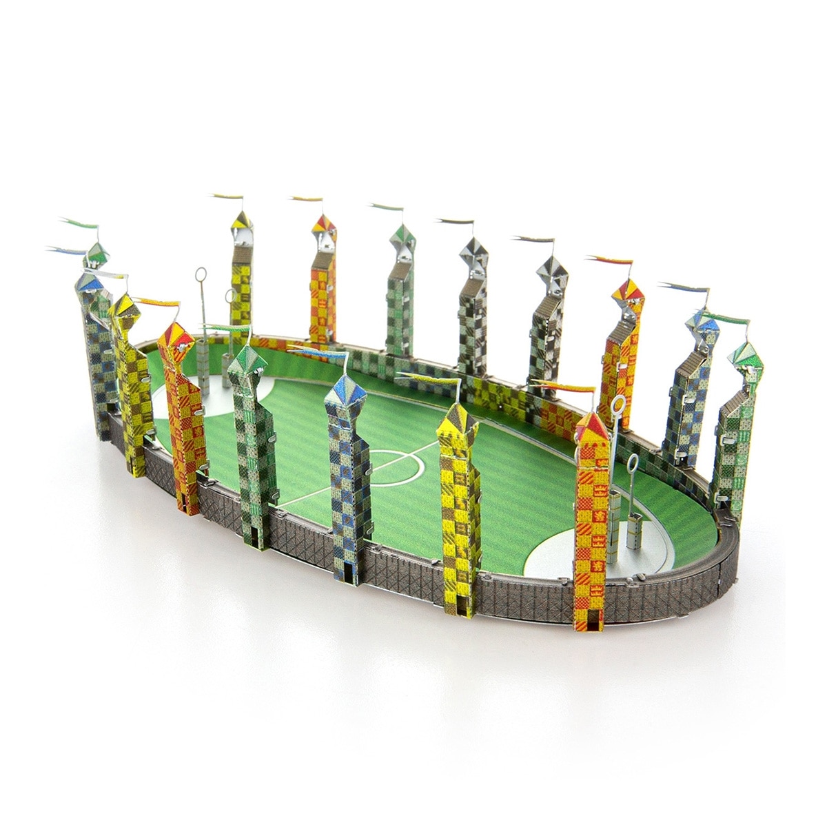 Figura Metal Earth Quidditch Pitch Harry Potter Negro-2
