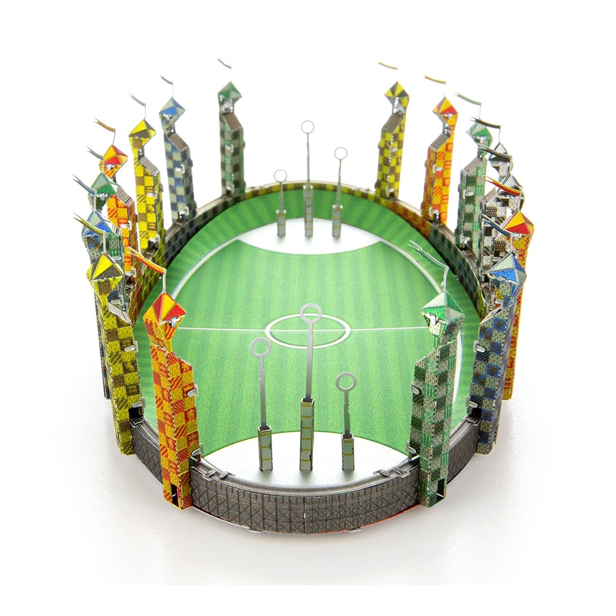 Figura Metal Earth Quidditch Pitch Harry Potter Negro-6