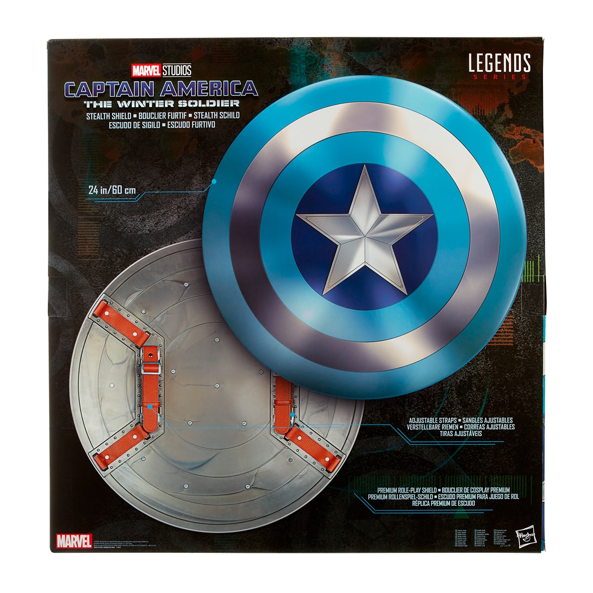Réplica Escudo Marvel Capitão América: O Soldado De Inverno 4