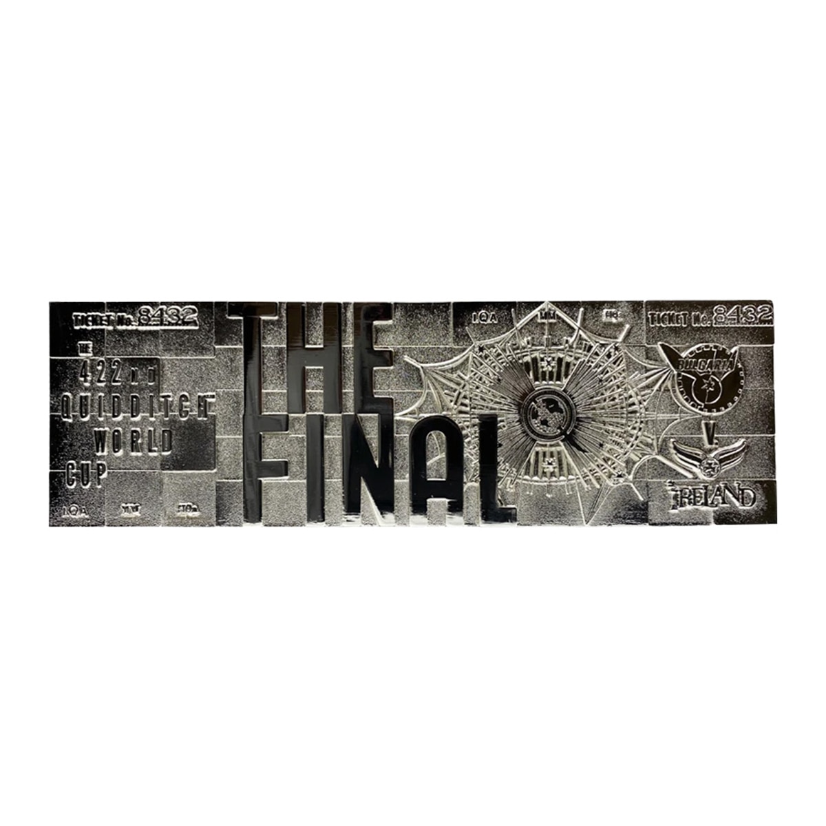 Imagem 0 de Réplica Ticket Harry Potter Mundial de Quidditch