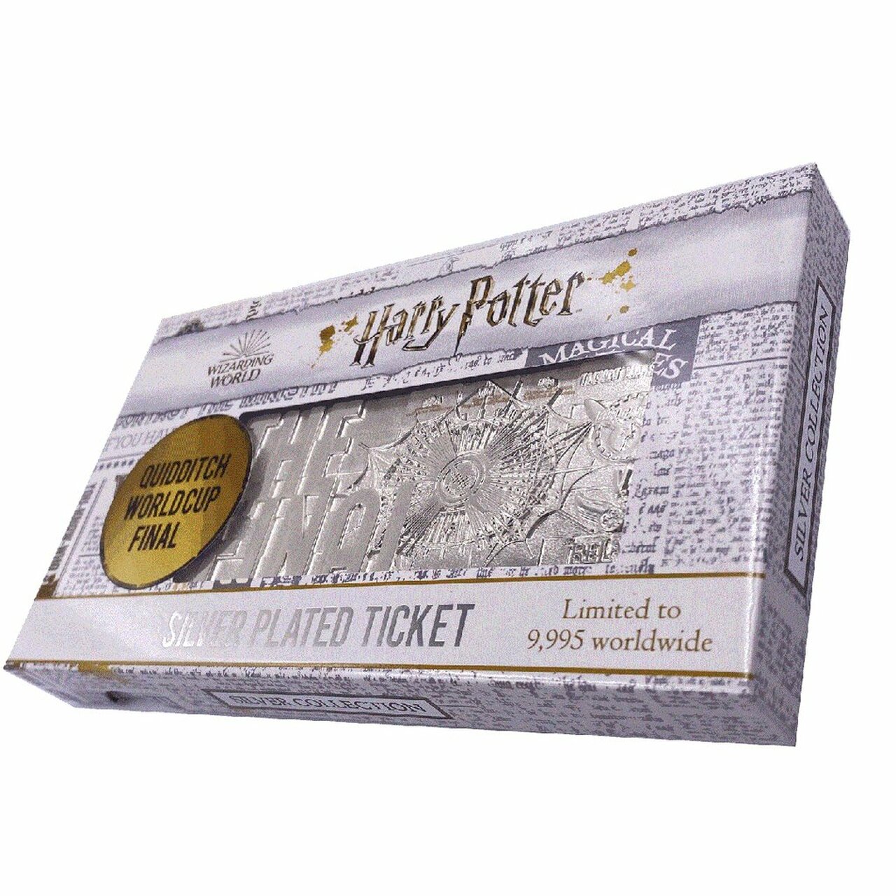 Réplica Ticket Harry Potter Mundial de Quidditch 2