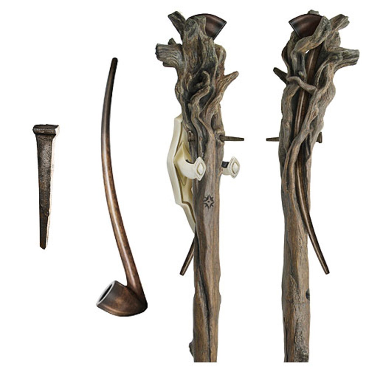 Réplica Vara O Senhor dos Aneis A Irmandade do Anel Gandalf com Cachimbo 6