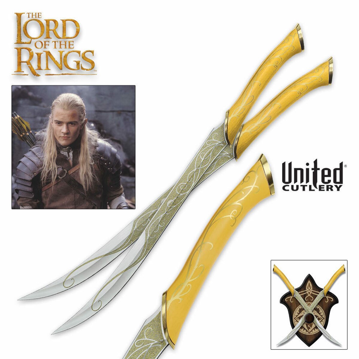 Réplica Adagas O Senhor dos Aneis A Irmandade do Anel Legolas 3