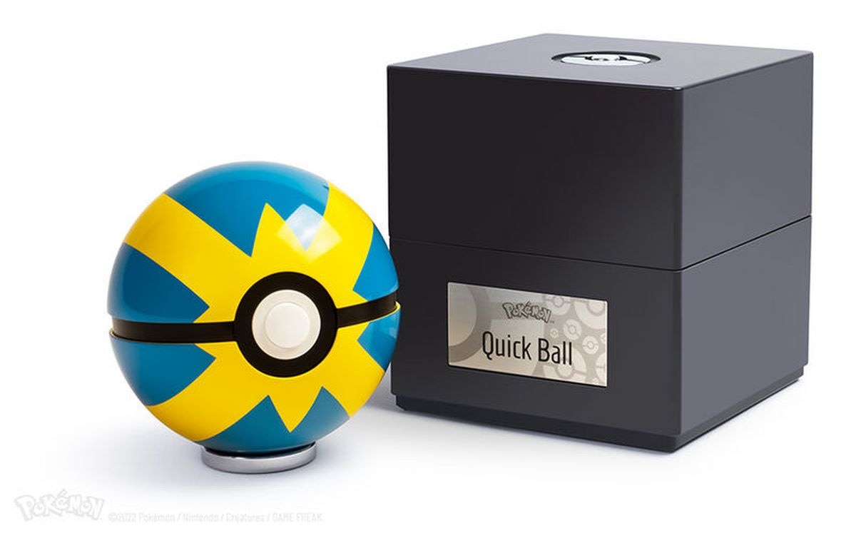 Réplica electrónica Quick Ball Pokemon 4