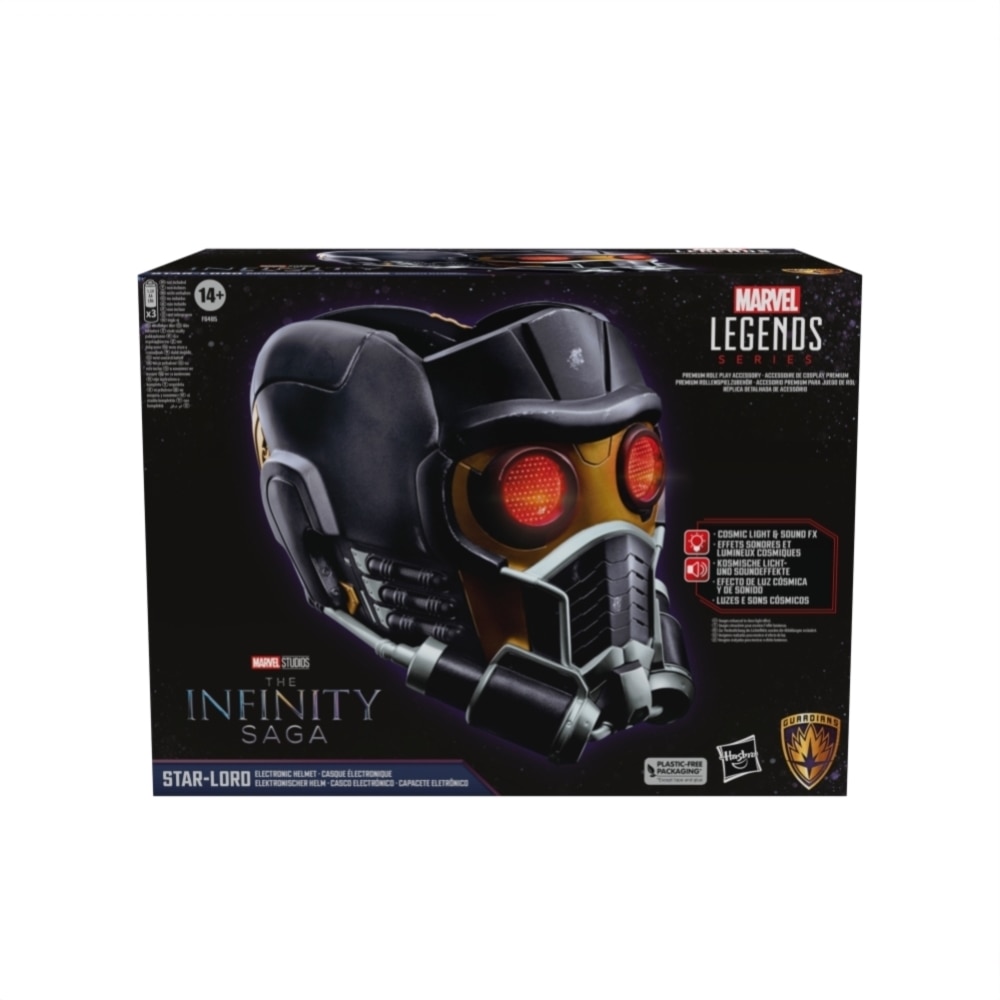 Réplica a escala 1:1 del casco de Star Lord Los Guardianes de la Galaxia Marvel 7
