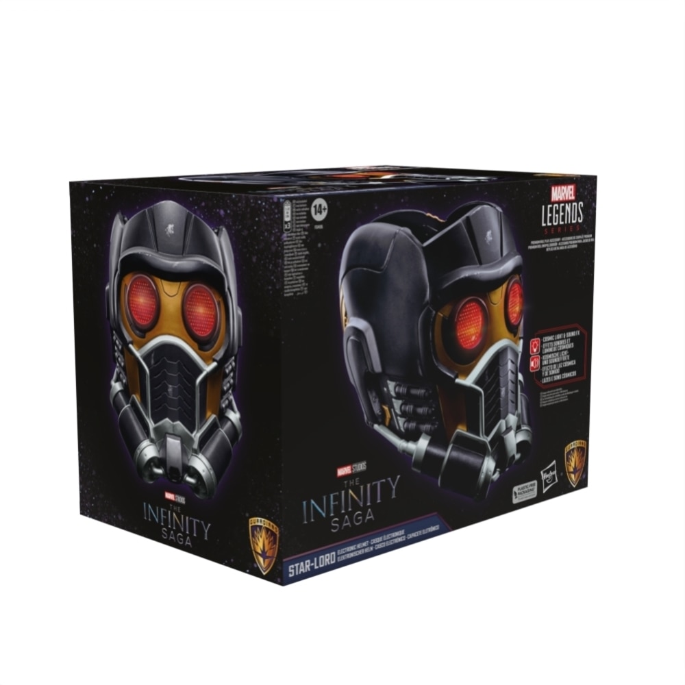 Réplica a escala 1:1 del casco de Star Lord Los Guardianes de la Galaxia Marvel 9