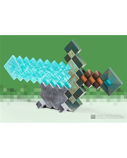 Réplica Diamond Sword Minecraft The Noble Collection 5